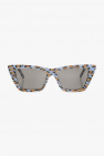 Burberry rectangular-frame sunglasses