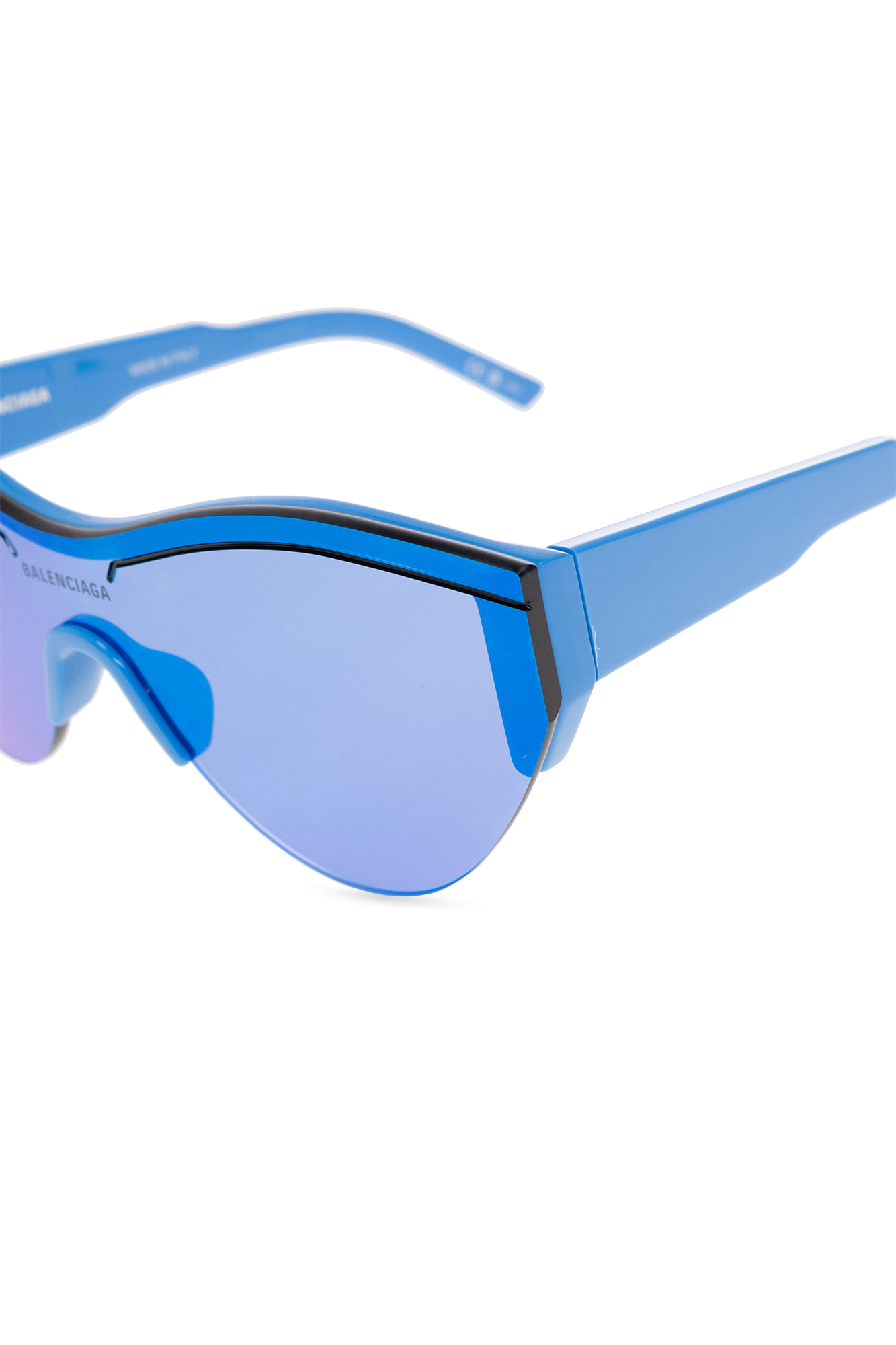 Balenciaga - Ski Cat Sunglasses - Black Blue - Sunglasses - Balenciaga  Eyewear - Avvenice