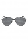 Vesuvio marbled square-frame sunglasses