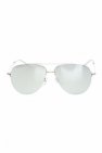 Dolce & Gabbana Eyewear square frame logo sunglasses Grau