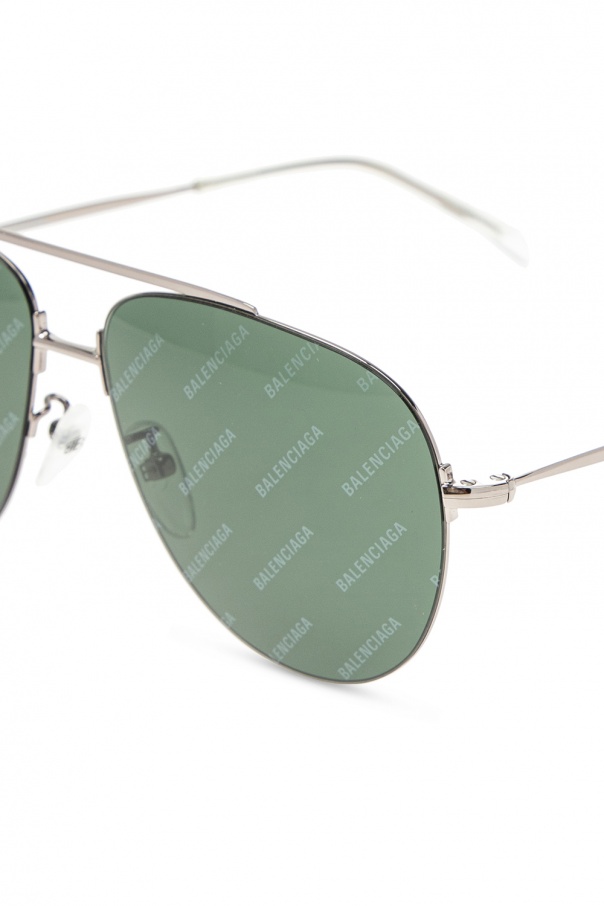 Balenciaga HORSEBIT sunglasses with logo
