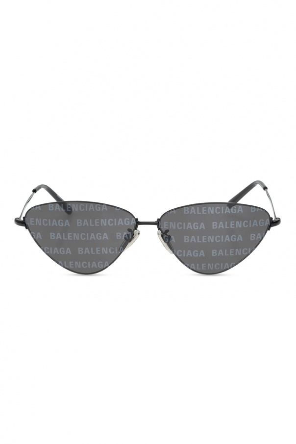 Balenciaga Persol tinted round-frame sunglasses