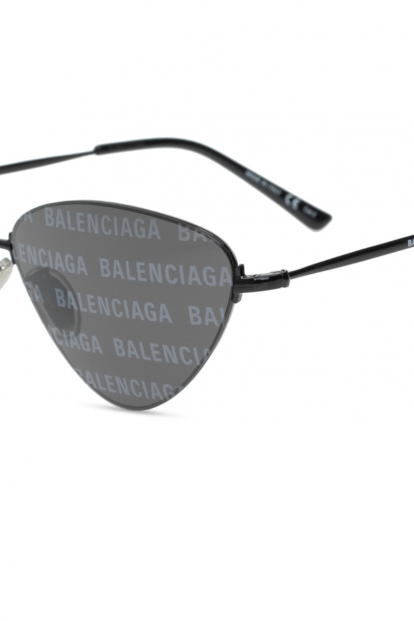 Balenciaga TOMMY HILFIGER two-tone square-frame sunglasses