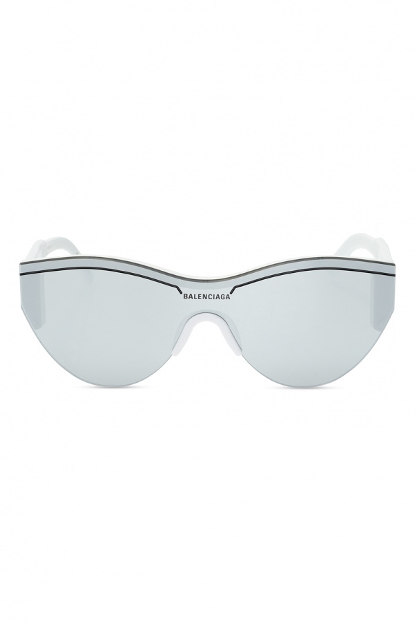 Balenciaga logo sunglasses saint laurent glasses