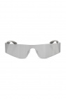 Alexander McQueen Eyewear tortoiseshell square-frame sunglasses