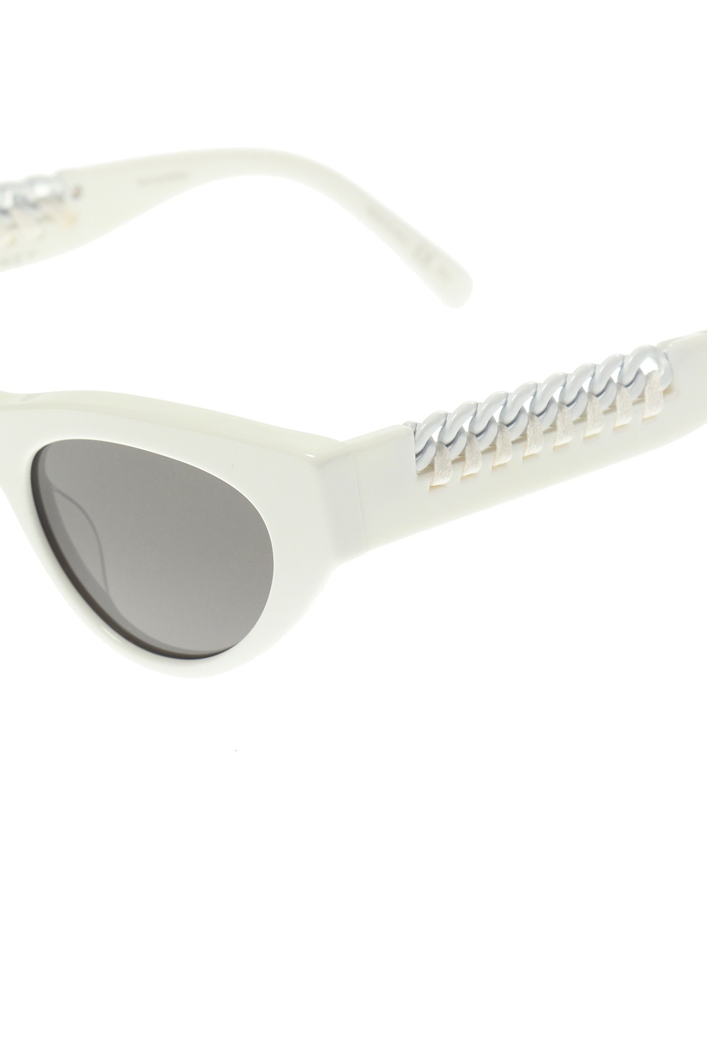 stella mccartney white sunglasses