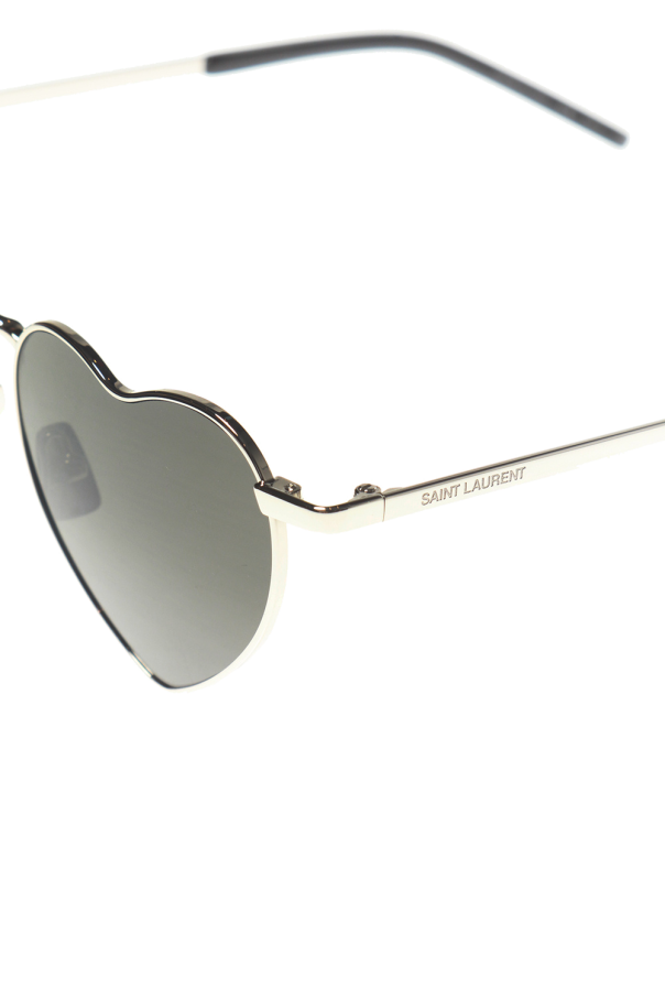 Saint Laurent Okulary przeciwsłoneczne w dekoracyjnym kształcie