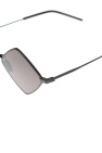 Saint Laurent BLACK Decorative shape sunglasses