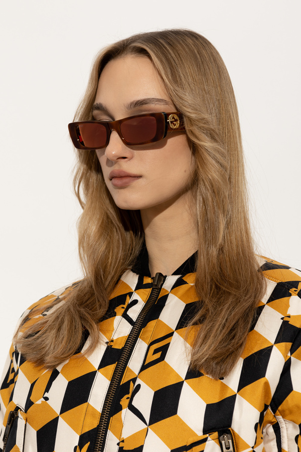 Gucci oval Sunglasses