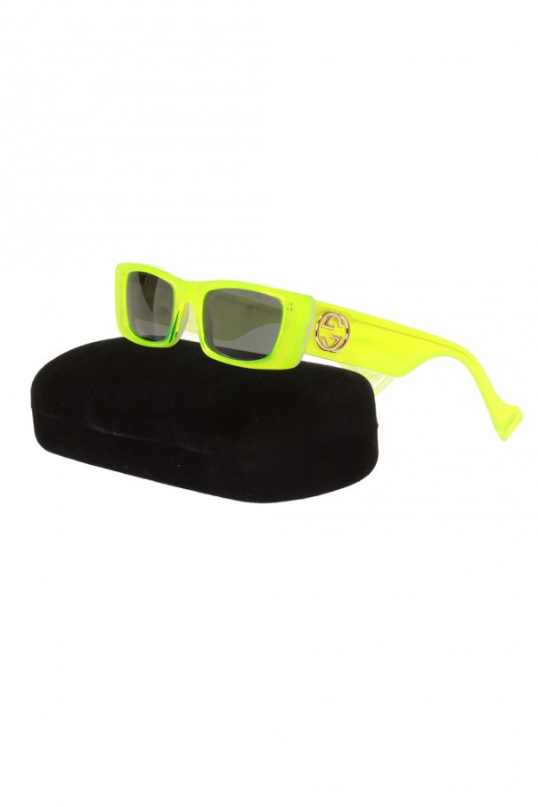 gucci sunglasses neon