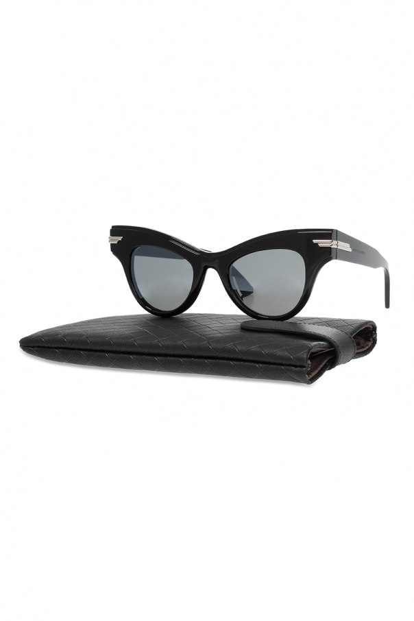 Bottega Veneta Quay Australia side eye micro sunglasses