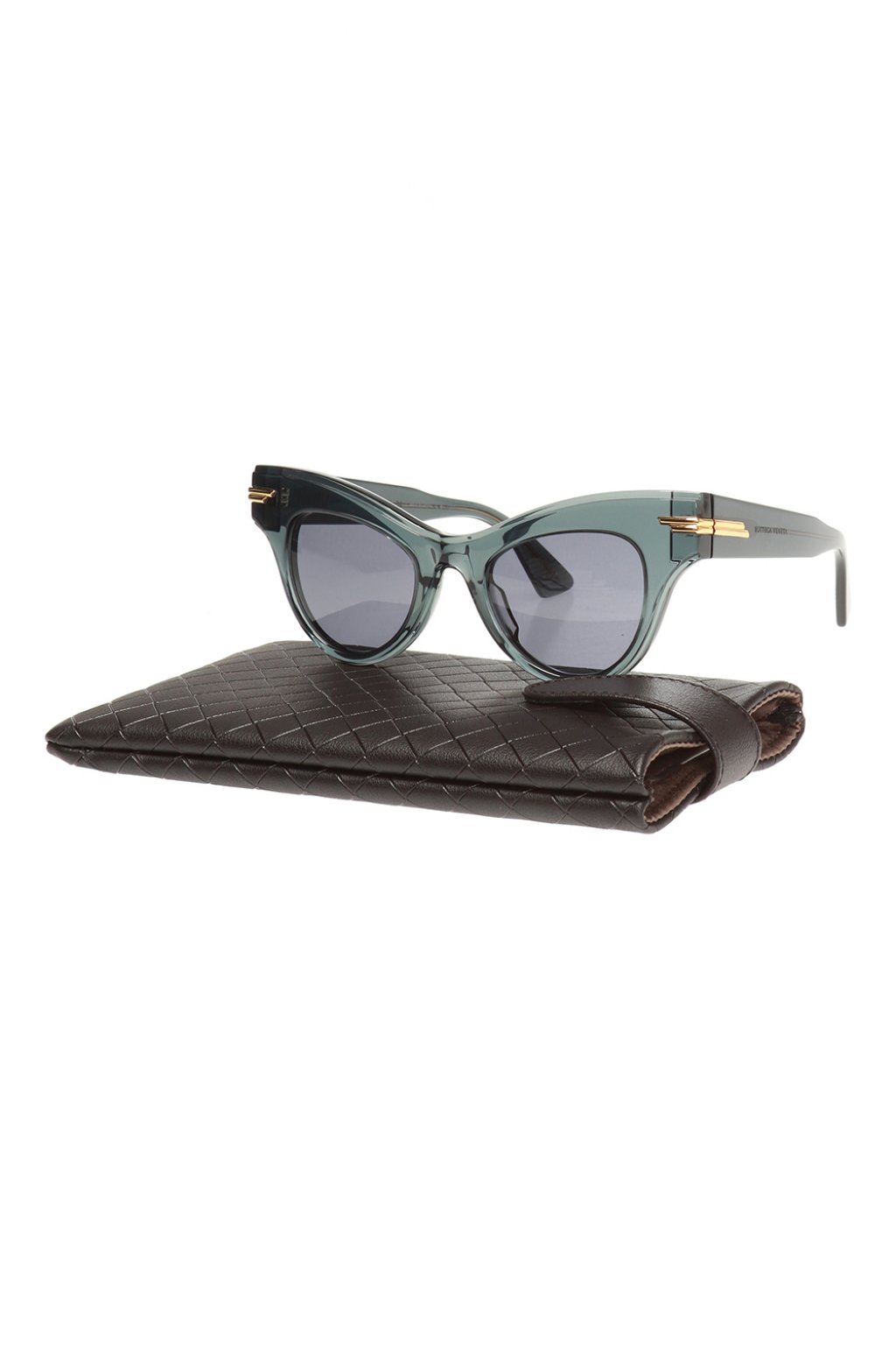 Bottega Veneta Logo-embossed sunglasses