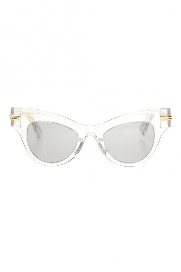 Bottega Veneta Logo-embossed sunglasses