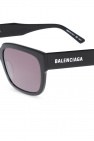 Balenciaga Logo-printed Uvex sunglasses