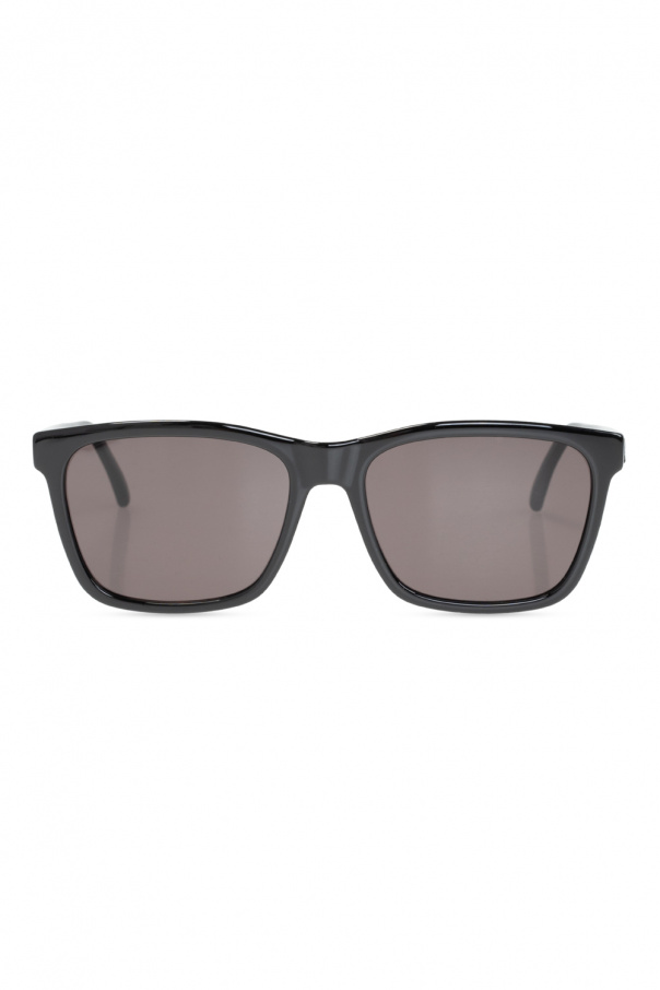 Saint Laurent AJ Morgan cat eye sunglasses in dark teal