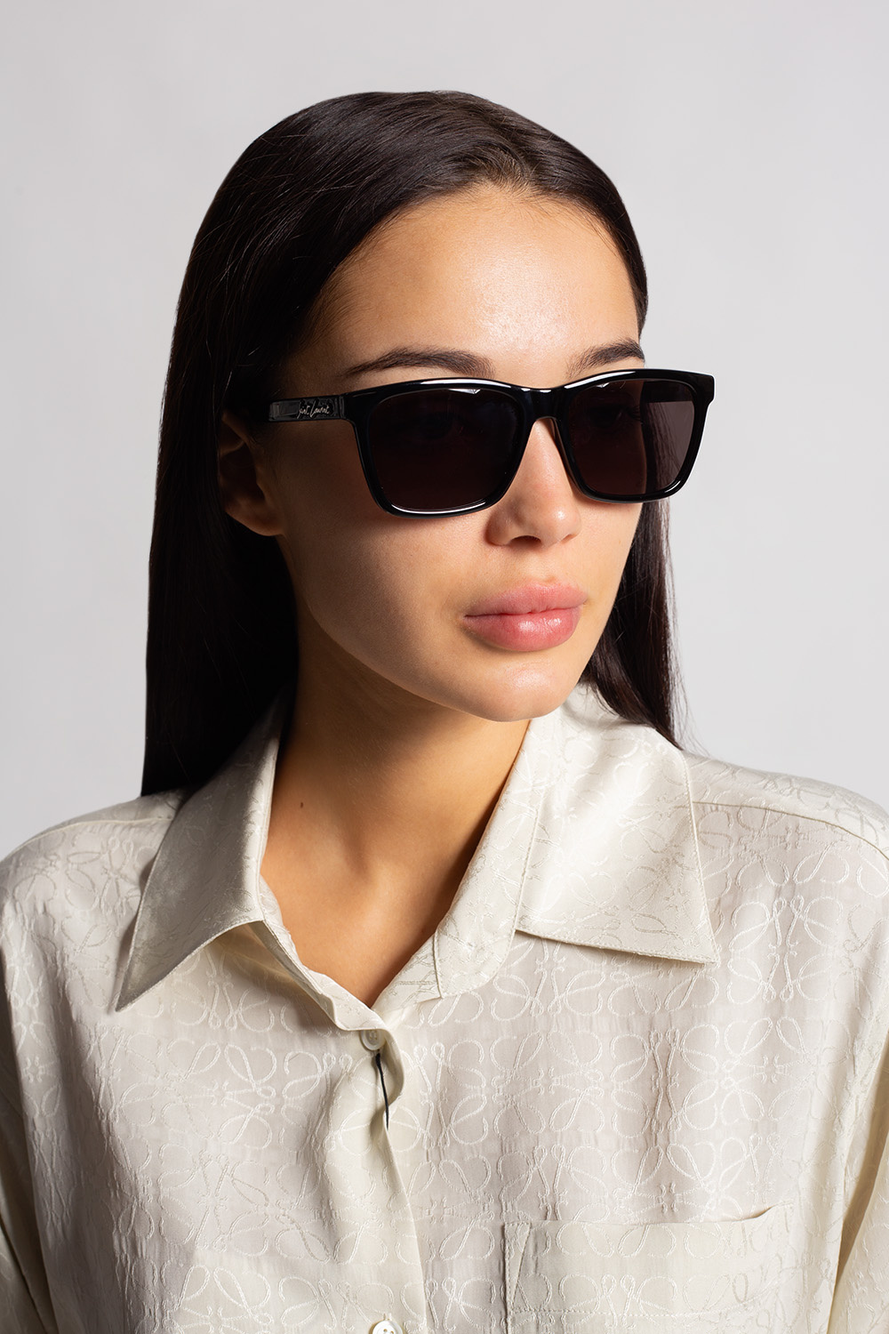 Saint Laurent HAWKERS Rose Gold AURA Sunglasses for Men and Women UV400
