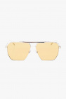 sunglasses boast a classic square silhouette thats bound to elevate your accessories rotation