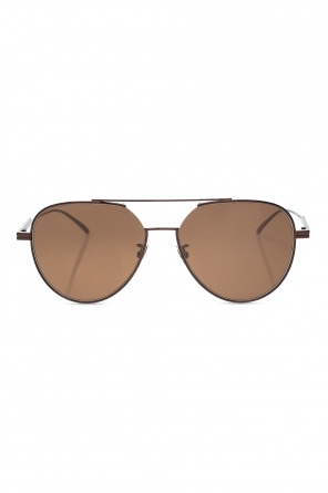 versace eyewear vintage icon round frame sunglasses item