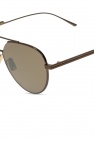 Bottega Veneta Flight tinted aviator sunglasses Grau