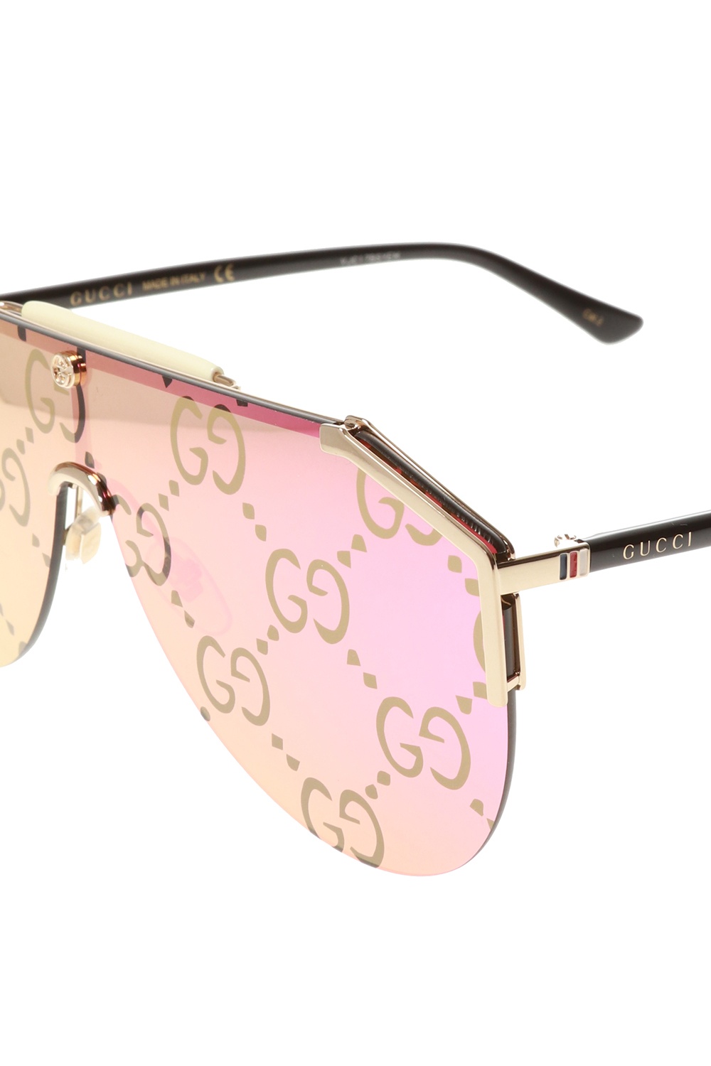 Gucci - Sunglasses - Ski Goggles - Ivory Pink - Gucci Eyewear - Avvenice
