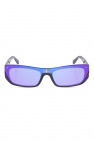 Balenciaga Karl Lagerfeld cat eye-frame tortoiseshell sunglasses