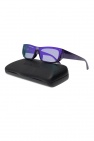 Balenciaga Karl Lagerfeld cat eye-frame tortoiseshell sunglasses