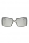 LANVIN tortoiseshell-effect rectangular-frame Vision sunglasses