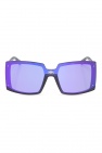 Alexander McQueen Eyewear Selvedge aviator-frame sunglasses