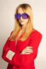 Balenciaga tortoise-print sunglasses Nero