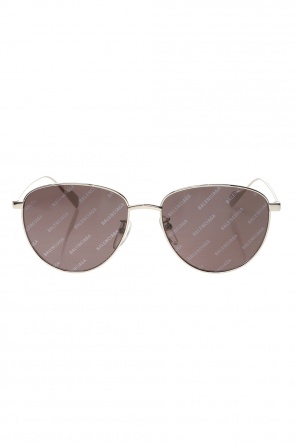 A-COLD-WALL marbled square-frame sunglasses Nude