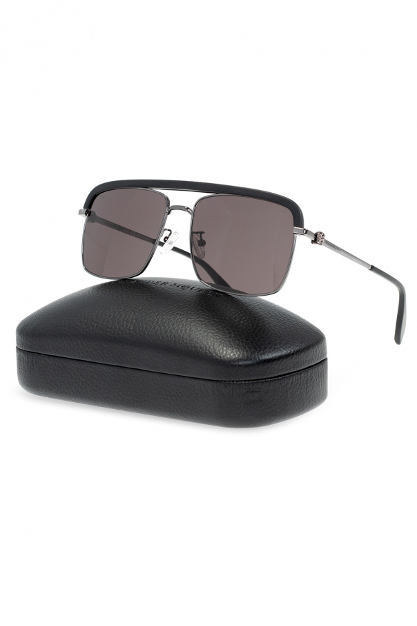 Alexander McQueen Oliver Peoples Black Kondor Sunglasses