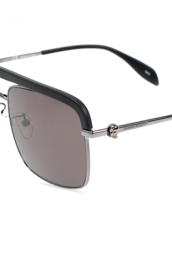 Alexander McQueen Oliver Peoples Black Kondor Sunglasses