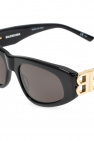 Balenciaga buy steve madden oversized sunglasses