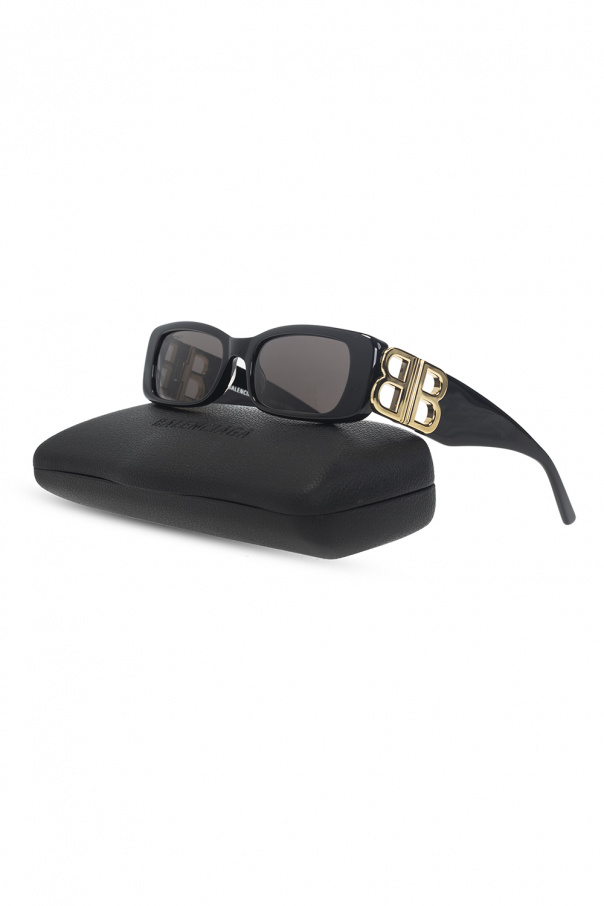 Balenciaga Weekday Explore rounded sunglasses in gold