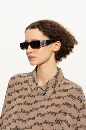 Okulary przeciwsłoneczne ‘dynasty’ od Balenciaga