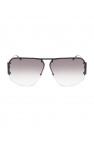 X6 geometric-frame Nocio sunglasses Nude