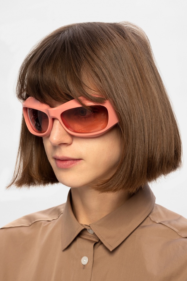 Bottega Veneta Yves Ocre Sunglasses
