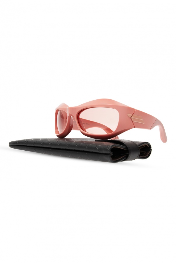 Bottega Veneta Yves Ocre Sunglasses
