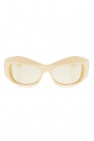 burberry eyewear round frame tinted sunglasses item