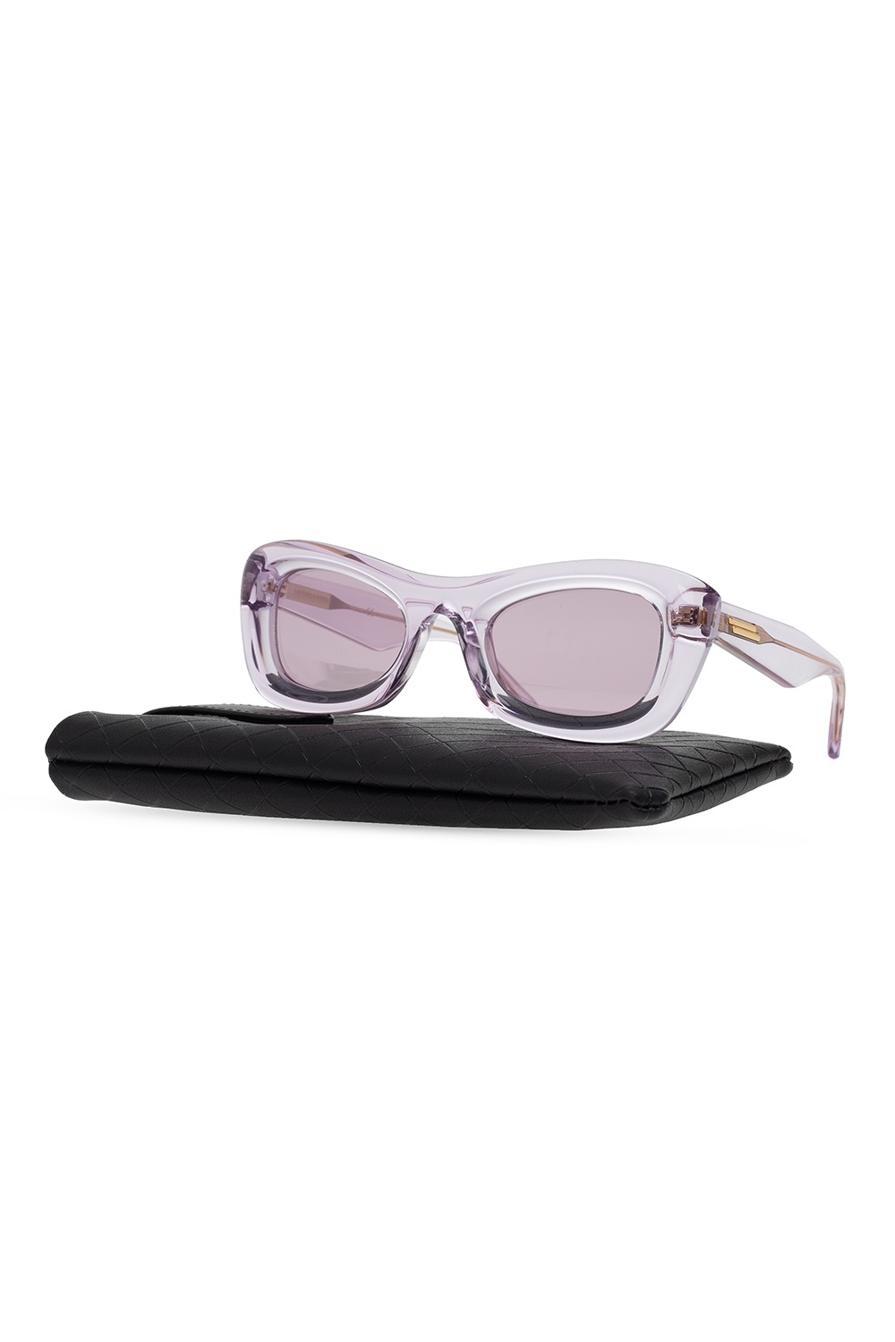 Bottega Veneta Logo-embossed sunglasses