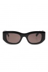 Balenciaga see sunglasses with logo