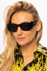 Balenciaga see sunglasses with logo