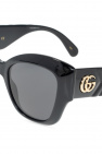 Gucci Self fabric loops at sides to hold sunglasses