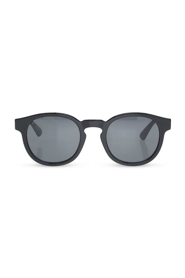 Gucci Vans Spicoli 4 checkerboard sunglasses in matte black