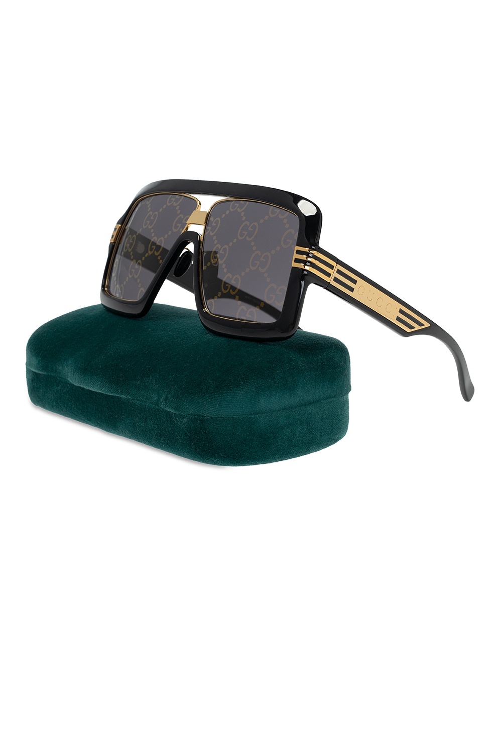 Gucci Bv1107s Gold Sunglasses