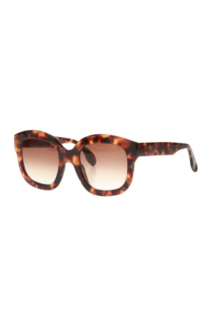 Emmanuelle Khanh Cutler And Gross 1385 Square Sunglasses