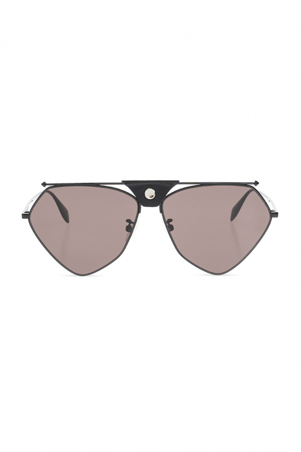 Alexander McQueen s cat-eye frameless sunglasses