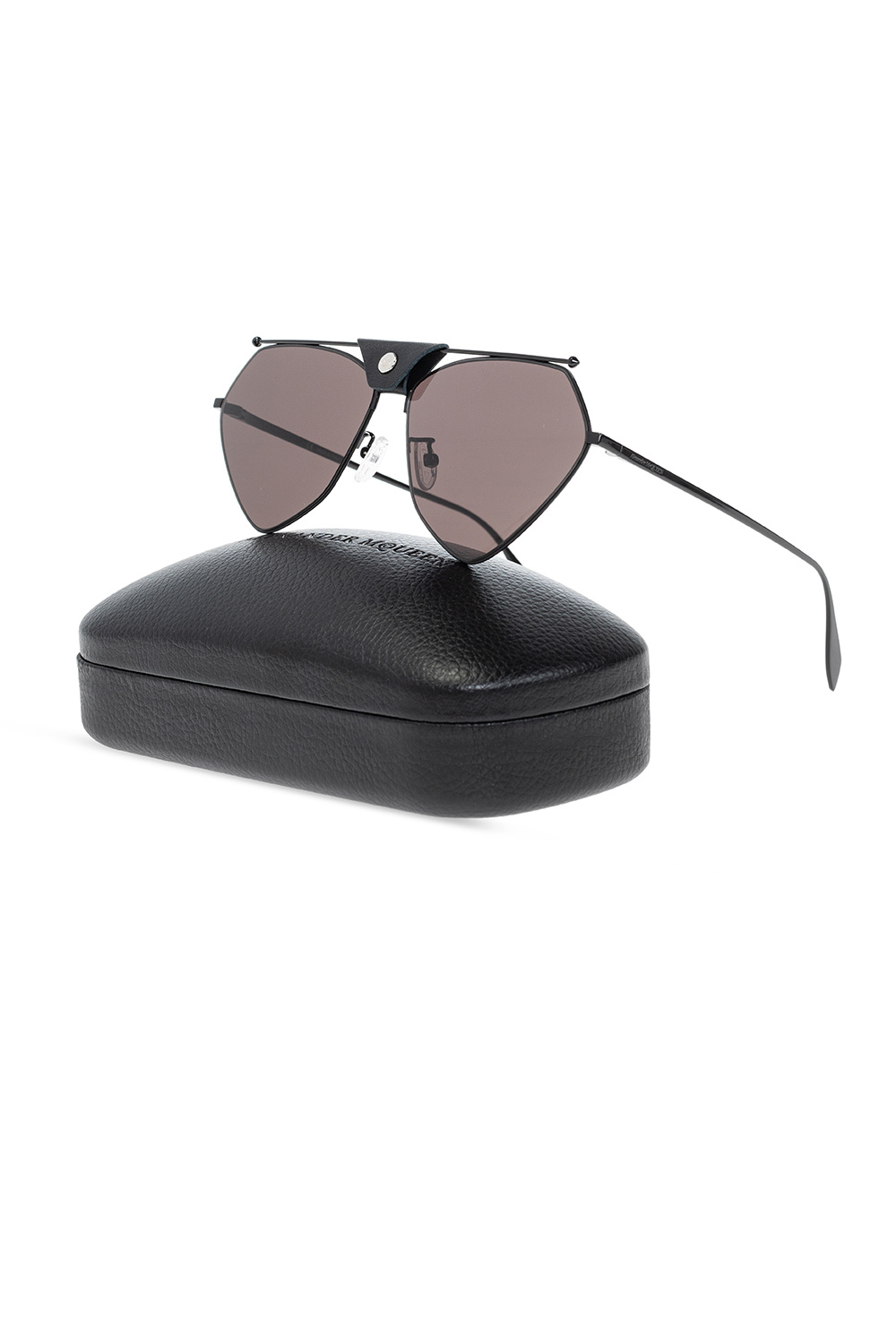 Alexander McQueen BR0093S 001 sunglasses