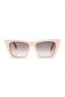 Alexander McQueen salvatore ferragamo grey gradient sunglasses