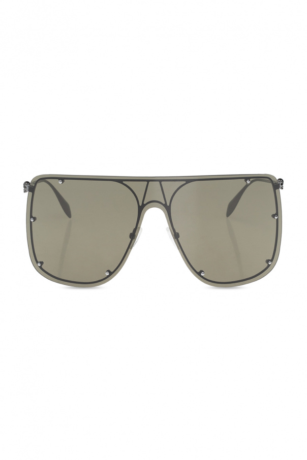 Alexander McQueen M1026 Black Sunglasses